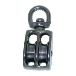 0178M Swivel Eye Double Wheel