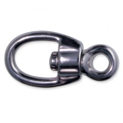 166M Round Double End Swivel