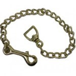 00724M Lead Chain both end with hook and swivel
